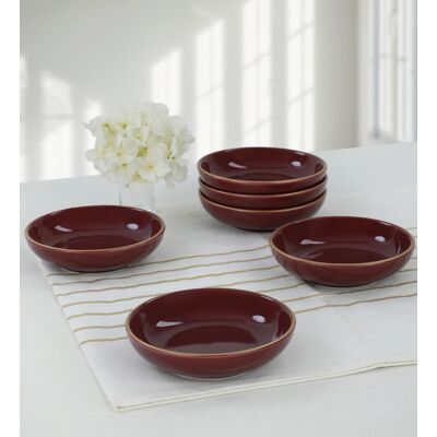 Keramika Set boluri ceramice pentru sos, Hermia, 275KRM1463, Antibacterian, Mov Keramika Set boluri ceramice pentru sos, Hermia, 275KRM1463, Antibacterian, Mov