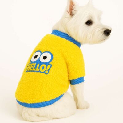 Hanorac pentru câini, Paws & Whiskers, Yellowhellosweat, Galben Hanorac pentru câini, Paws & Whiskers, Yellowhellosweat, Galben