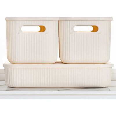 Aberto Design Organizator de birou, 241397, Plastic, Ecru Aberto Design Organizator de birou, 241397, Plastic, Ecru