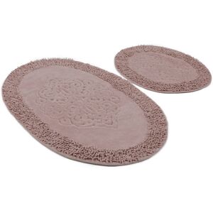 Chilai Home Set covorase de baie, L'essentiel Maison, Piante Oval, Multicolor Chilai Home Set covorase de baie, L'essentiel Maison, Piante Oval, Multicolor