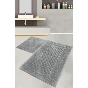 Chilai Home Set covorase de baie, L'essentiel Maison, Bambi Cotton, Gri Chilai Home Set covorase de baie, L'essentiel Maison, Bambi Cotton, Gri
