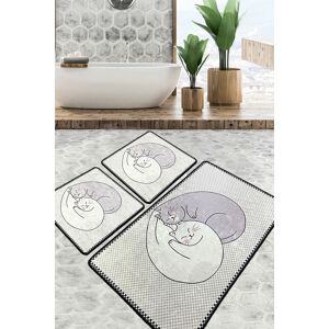 Chilai Home Set covorase de baie, L'essentiel Maison, Katt, Poliester, Multicolor Chilai Home Set covorase de baie, L'essentiel Maison, Katt, Poliester, Multicolor
