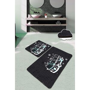 Chilai Home Set covorase de baie, L'essentiel Maison, Bus, Poliester, Multicolor Chilai Home Set covorase de baie, L'essentiel Maison, Bus, Poliester, Multicolor