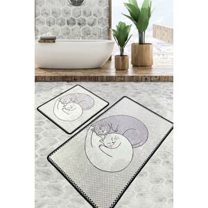 Chilai Home Set covorase de baie, L'essentiel Maison, Katt, Poliester, Multicolor Chilai Home Set covorase de baie, L'essentiel Maison, Katt, Poliester, Multicolor