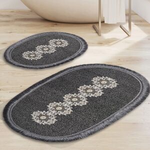 Alanur Home Set covorase de baie, L'essentiel Maison, Aln_E4_807, Antracit Alanur Home Set covorase de baie, L'essentiel Maison, Aln_E4_807, Antracit