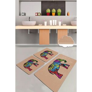Chilai Home Set covorase de baie, L'essentiel Maison, Olifant, Poliester, Multicolor Chilai Home Set covorase de baie, L'essentiel Maison, Olifant, Poliester, Multicolor
