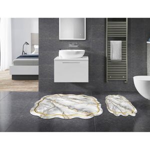 Alanur Home Set covorase de baie, L'essentiel Maison, 21018815Gr, Gri Alanur Home Set covorase de baie, L'essentiel Maison, 21018815Gr, Gri