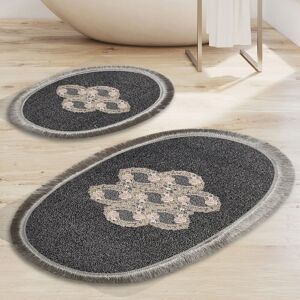 Alanur Home Set covorase de baie, L'essentiel Maison, Aln_E4_817-İhracat000013, Antracit Alanur Home Set covorase de baie, L'essentiel Maison, Aln_E4_817-İhracat000013, Antracit