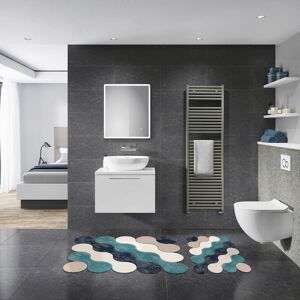 Alanur Home Set covorase de baie, L'essentiel Maison, 21011715Ma, Albastru Alanur Home Set covorase de baie, L'essentiel Maison, 21011715Ma, Albastru