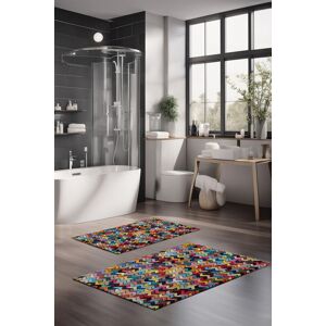 Cartwright Set covorase de baie, L'essentiel Maison, CT-5081, Multicolor Cartwright Set covorase de baie, L'essentiel Maison, CT-5081, Multicolor