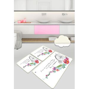 Chilai Home Set covorase de baie, L'essentiel Maison, Monowheel, Multicolor Chilai Home Set covorase de baie, L'essentiel Maison, Monowheel, Multicolor