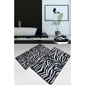 Chilai Home Set covorase de baie, L'essentiel Maison, Strıped, Poliester, Multicolor Chilai Home Set covorase de baie, L'essentiel Maison, Strıped, Poliester, Multicolor