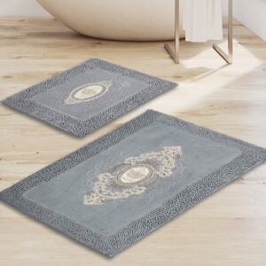 Alanur Home Set covorase de baie, L'essentiel Maison, Aln_E4_303, Gri Alanur Home Set covorase de baie, L'essentiel Maison, Aln_E4_303, Gri