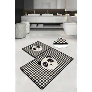 Chilai Home Set covorase de baie, L'essentiel Maison, Kareli Panda, Poliester, Multicolor Chilai Home Set covorase de baie, L'essentiel Maison, Kareli Panda, Poliester, Multicolor