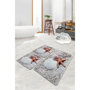 Chilai Home Set covorase de baie, L'essentiel Maison, Starfısh, Multicolor Chilai Home Set covorase de baie, L'essentiel Maison, Starfısh, Multicolor