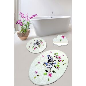 Chilai Home Set covorase de baie, L'essentiel Maison, Bird Nest, Poliester, Multicolor Chilai Home Set covorase de baie, L'essentiel Maison, Bird Nest, Poliester, Multicolor