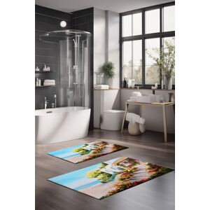 Cartwright Set covorase de baie, L'essentiel Maison, CT-5138, Multicolor Cartwright Set covorase de baie, L'essentiel Maison, CT-5138, Multicolor