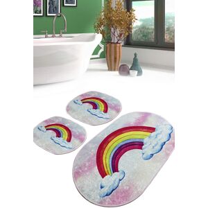 Chilai Home Set covorase de baie, L'essentiel Maison, Leno Djt, Multicolor Chilai Home Set covorase de baie, L'essentiel Maison, Leno Djt, Multicolor