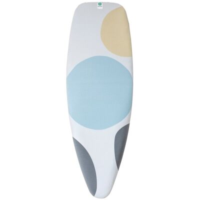 Husa pentru masa de calcat, Brabantia D, PerfectFlow Spring Bubbles, 135x45 cm, 2 mm spuma, bumbac Husa pentru masa de calcat, Brabantia D, PerfectFlow Spring Bubbles, 135x45 cm, 2 mm spuma, bumbac