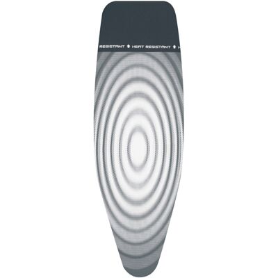 Husa pentru masa de calcat, Brabantia D, Titan Oval, 135x45 cm, 4 mm spuma + 4 mm fetru, bumbac Husa pentru masa de calcat, Brabantia D, Titan Oval, 135x45 cm, 4 mm spuma + 4 mm fetru, bumbac