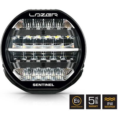 Proiector LED Omologat, Lazer Lamps Sentinel 9'' Highline, Flux Luminos 17.020 Lm, Putere 130 W Proiector LED Omologat, Lazer Lamps Sentinel 9'' Highline, Flux Luminos 17.020 Lm, Putere 130 W