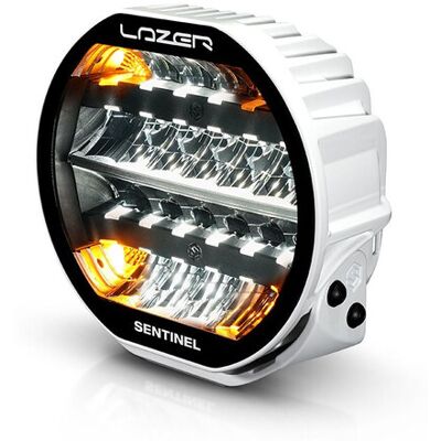 Proiector LED Omologat, Lazer Lamps Sentinel 9'' Highline cu Beacon, Alb, Flux Luminos 17.020 Lm, Putere 130 W Proiector LED Omologat, Lazer Lamps Sentinel 9'' Highline cu Beacon, Alb, Flux Luminos 17.020 Lm, Putere 130 W