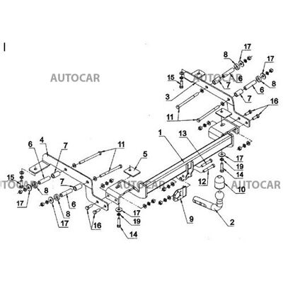 Cârlig de Remorcare, Auto-Hak, Sistem Demontabil Automat, Nissan NV 200 2009 - Prezent Cârlig de Remorcare, Auto-Hak, Sistem Demontabil Automat, Nissan NV 200 2009 - Prezent