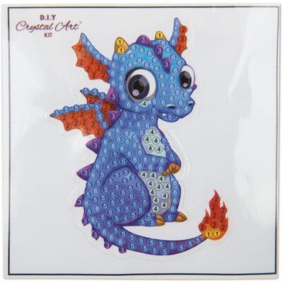 Creative Pictat cu diamante, autocolant dinozaur - 3 bucăți Creative Pictat cu diamante, autocolant dinozaur - 3 bucăți