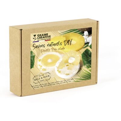 Creative Set creație pentru confecționare săpun Piña colada - 1 ansamblu Creative Set creație pentru confecționare săpun Piña colada - 1 ansamblu