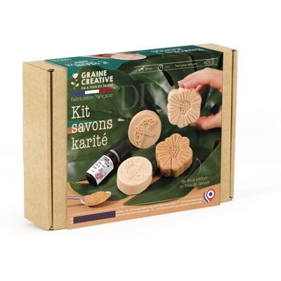 Creative Set creație pentru confecționare săpun cu unt de shea - 3 seturi Creative Set creație pentru confecționare săpun cu unt de shea - 3 seturi