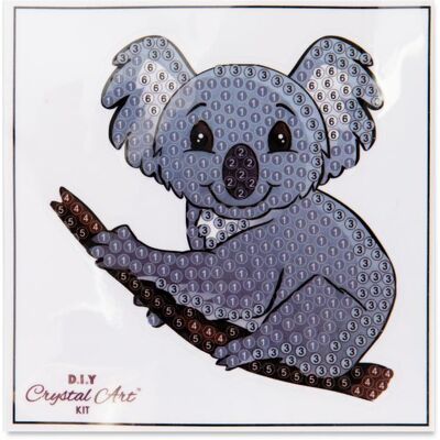 Creative Pictat cu diamante, autocolant koala - 3 bucăți Creative Pictat cu diamante, autocolant koala - 3 bucăți