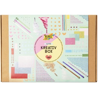 Creative Set pentru hobby creativ cu glitter - 3 seturi Creative Set pentru hobby creativ cu glitter - 3 seturi