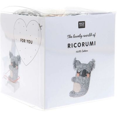 Rico Design Set pentru croșetat koala - 1 ansamblu Rico Design Set pentru croșetat koala - 1 ansamblu