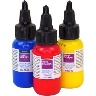 Sculpey set pastă polimerică lichidă pentru modelaj 3buc culori primare - 3 seturi Sculpey set pastă polimerică lichidă pentru modelaj 3buc culori primare - 3 seturi