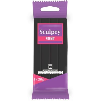 Sculpey PREMO 227g neagră - 3 bucăți Sculpey PREMO 227g neagră - 3 bucăți