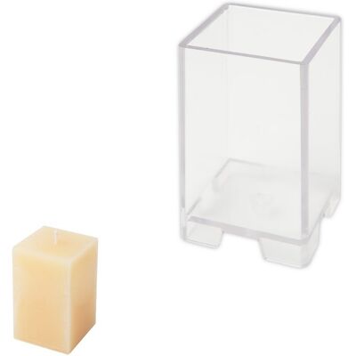 Creative Matriță din policarbonat pentru lumânare în formă de dreptunghi 50x80mm - 3 bucăți Creative Matriță din policarbonat pentru lumânare în formă de dreptunghi 50x80mm - 3 bucăți