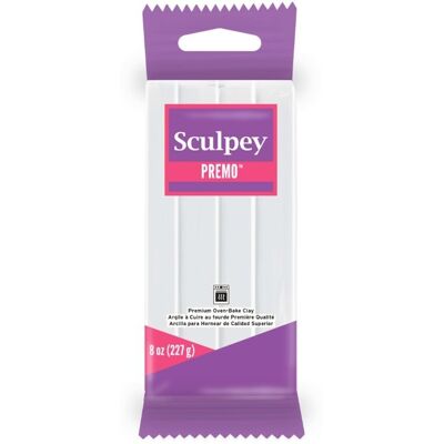 Sculpey PREMO 227g albă - 3 bucăți Sculpey PREMO 227g albă - 3 bucăți