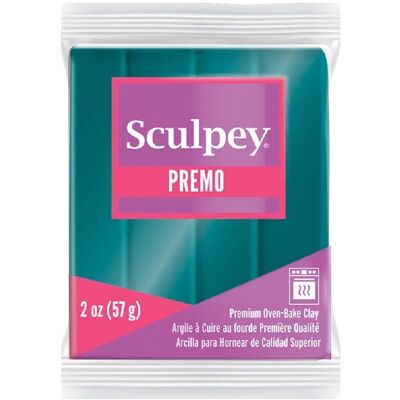 Sculpey PREMO turcoaz perlat - 5 bucăți - 5 bucăți Sculpey PREMO turcoaz perlat - 5 bucăți - 5 bucăți