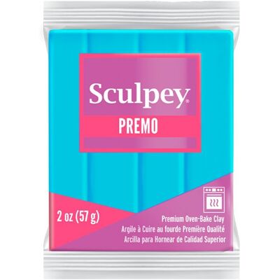 Sculpey PREMO turcoaz - 5 bucăți - 5 bucăți Sculpey PREMO turcoaz - 5 bucăți - 5 bucăți