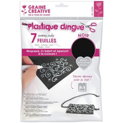 Creative Set folie termocontractabilă neagră 7buc - 3 seturi Creative Set folie termocontractabilă neagră 7buc - 3 seturi