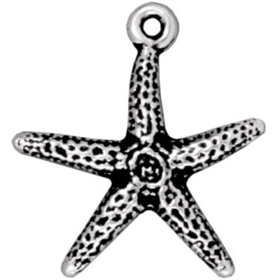 TierraCast pandantiv Seastar culoare argintiu învechit - 5 ks TierraCast pandantiv Seastar culoare argintiu învechit - 5 ks