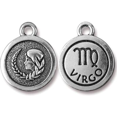 TierraCast pandantiv Virgo (Fecioară) culoare argintiu învechit - 5 ks TierraCast pandantiv Virgo (Fecioară) culoare argintiu învechit - 5 ks