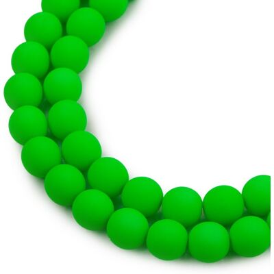 Mărgele presate Estrela NEON 8mm verzi - 220 bucăți Mărgele presate Estrela NEON 8mm verzi - 220 bucăți