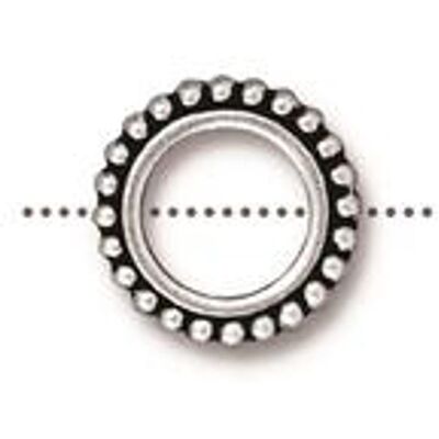 TierraCast mărgele Round 8mm culoare argintiu învechit - 5 ks TierraCast mărgele Round 8mm culoare argintiu învechit - 5 ks