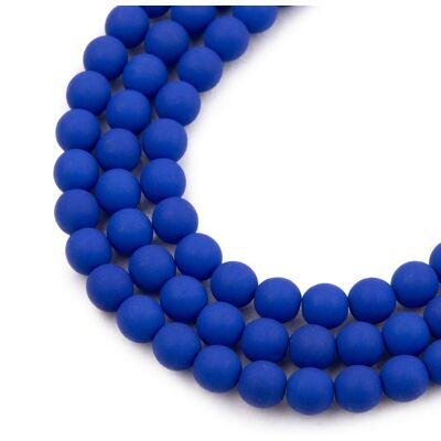 Mărgele presate Estrela NEON 6mm albastru închis - 300 bucăți Mărgele presate Estrela NEON 6mm albastru închis - 300 bucăți