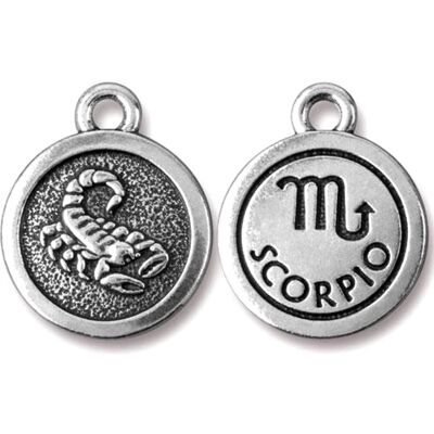 TierraCast pandantiv Scorpio (Scorpion) culoare argintiu învechit - 5 ks TierraCast pandantiv Scorpio (Scorpion) culoare argintiu învechit - 5 ks