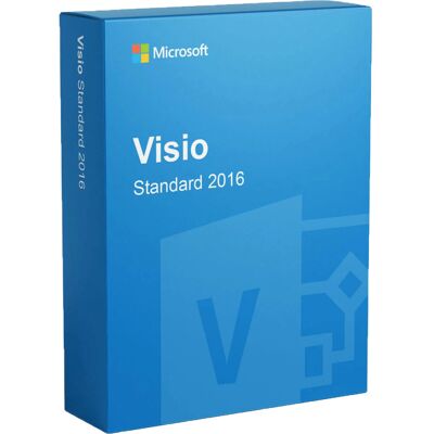 Microsoft Visio Standard 2016 - Licență software de birou Microsoft Visio Standard 2016 - Licență software de birou