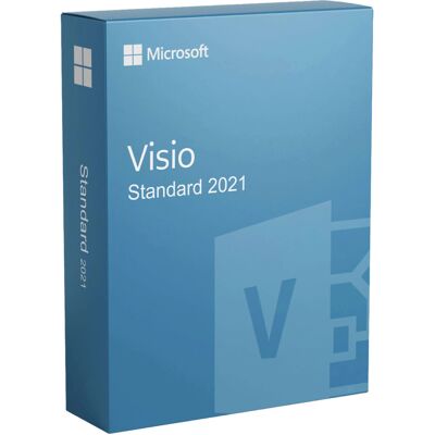 Microsoft Visio Standard 2021 - Software de Diagrame Microsoft Visio Standard 2021 - Software de Diagrame