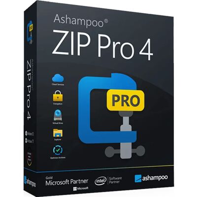 Ashampoo ZIP Pro 4 - Software de comprimare fișiere - Suportă 60 de formate Ashampoo ZIP Pro 4 - Software de comprimare fișiere - Suportă 60 de formate