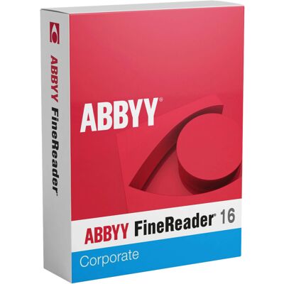 ABBYY FineReader PDF 16 Corporate - Software OCR PDF ABBYY FineReader PDF 16 Corporate - Software OCR PDF